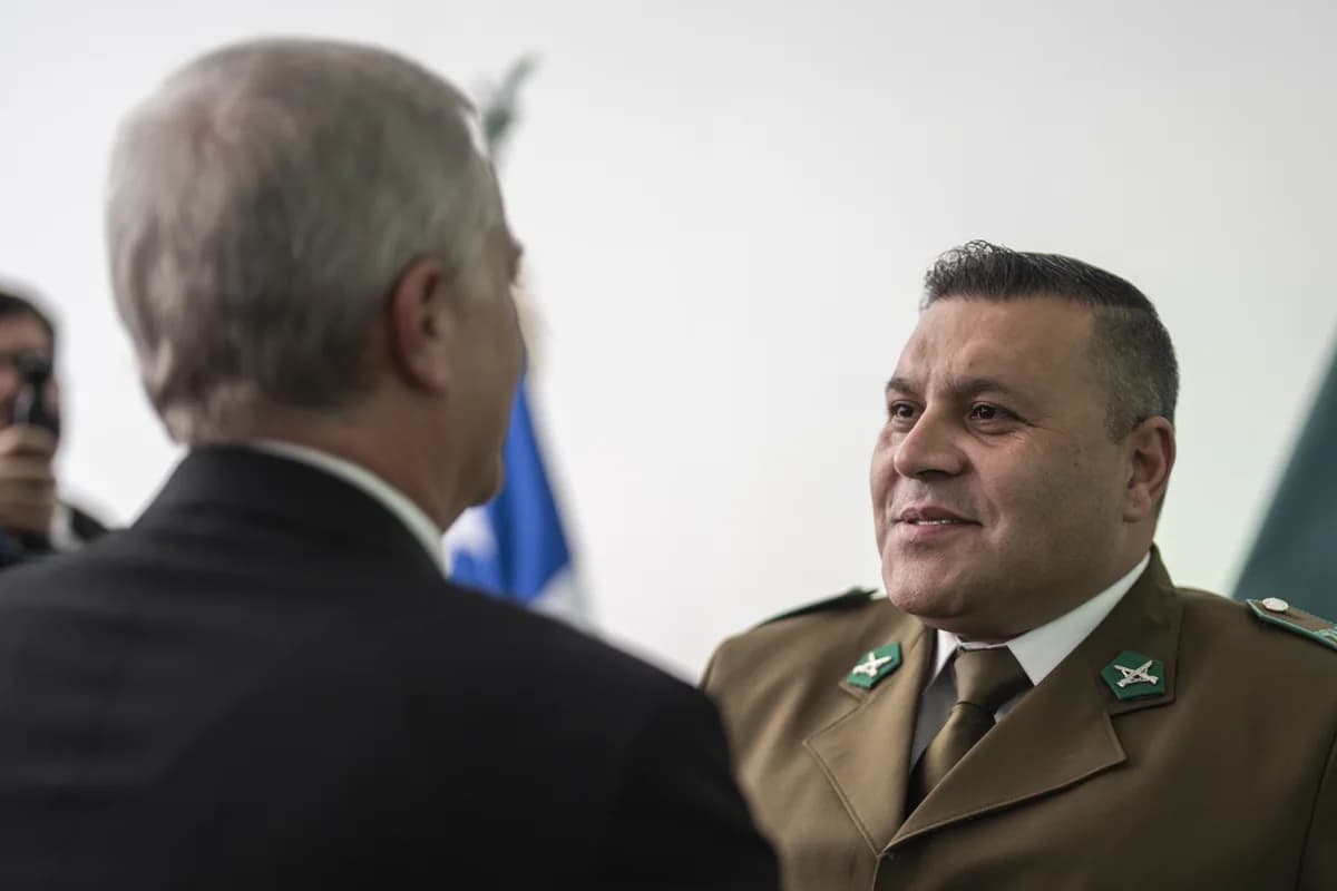 Presidente de la República encabeza ceremonia institucional de Carabineros en Comisaría de Huechuraba